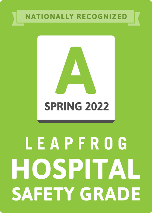 Leapfrog Hospital Safety Grade Spring 2022
