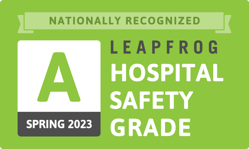 Leapfrog A Hospital Safety Grade Spring 2023