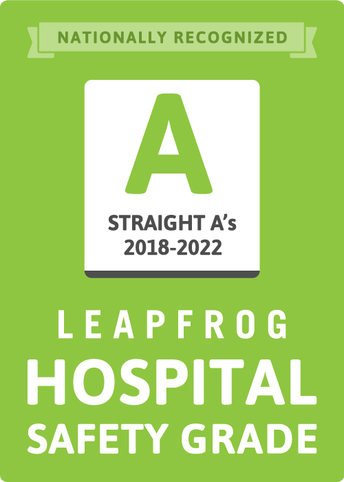 Leapfrog Hospital Safety Grade A