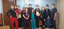 St Mary's staff receiving top 10 percent award
