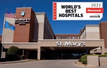 St. Mary's honrado en la lista de los mejores hospitales del mundo de 2022 de Newsweek